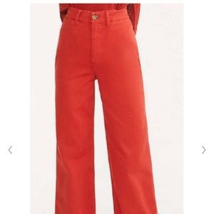 Lou & Grey High Rise Wide Leg Pants